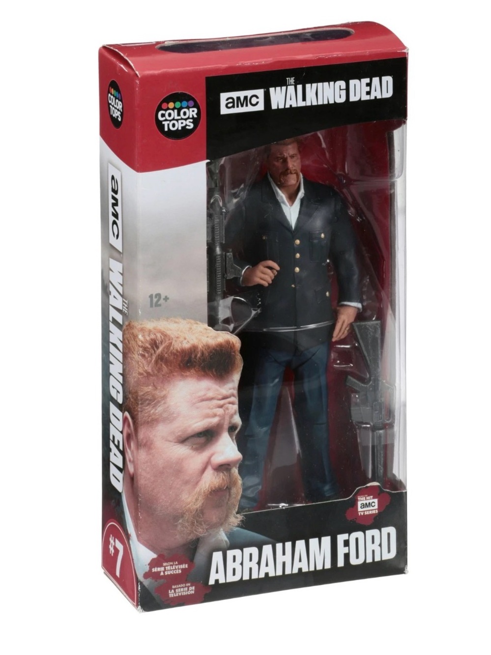 McFarlane Toys The Walking Dead AMC Color Tops ABRAHAM FORD Action Figure #7